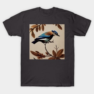 Blue Eurasian Jay T-Shirt